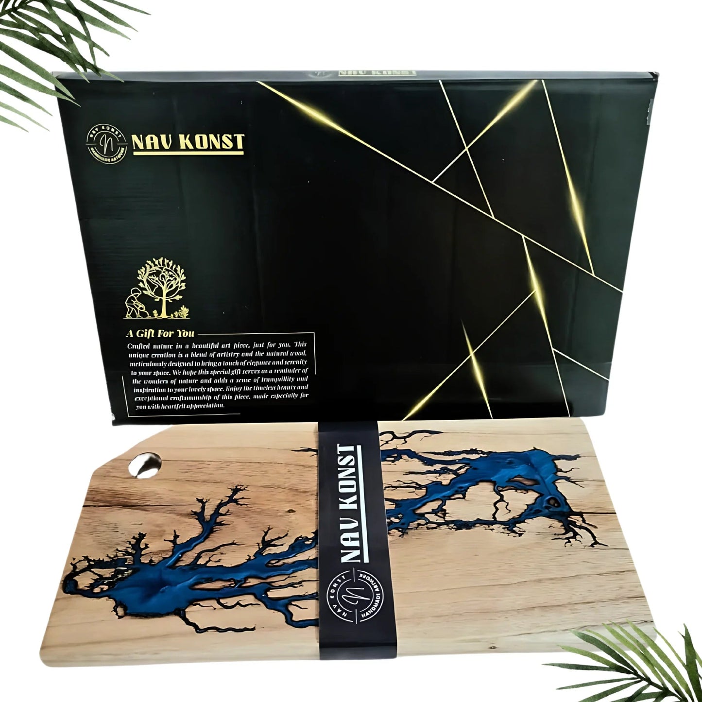Resin epoxy wood Cutting boards - Nav Konst