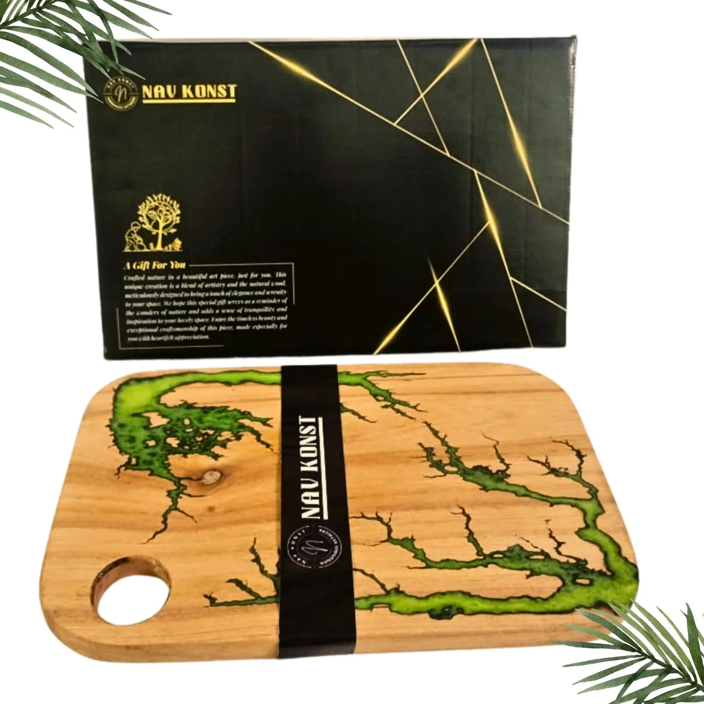 Resin epoxy wood Cutting boards - Nav Konst