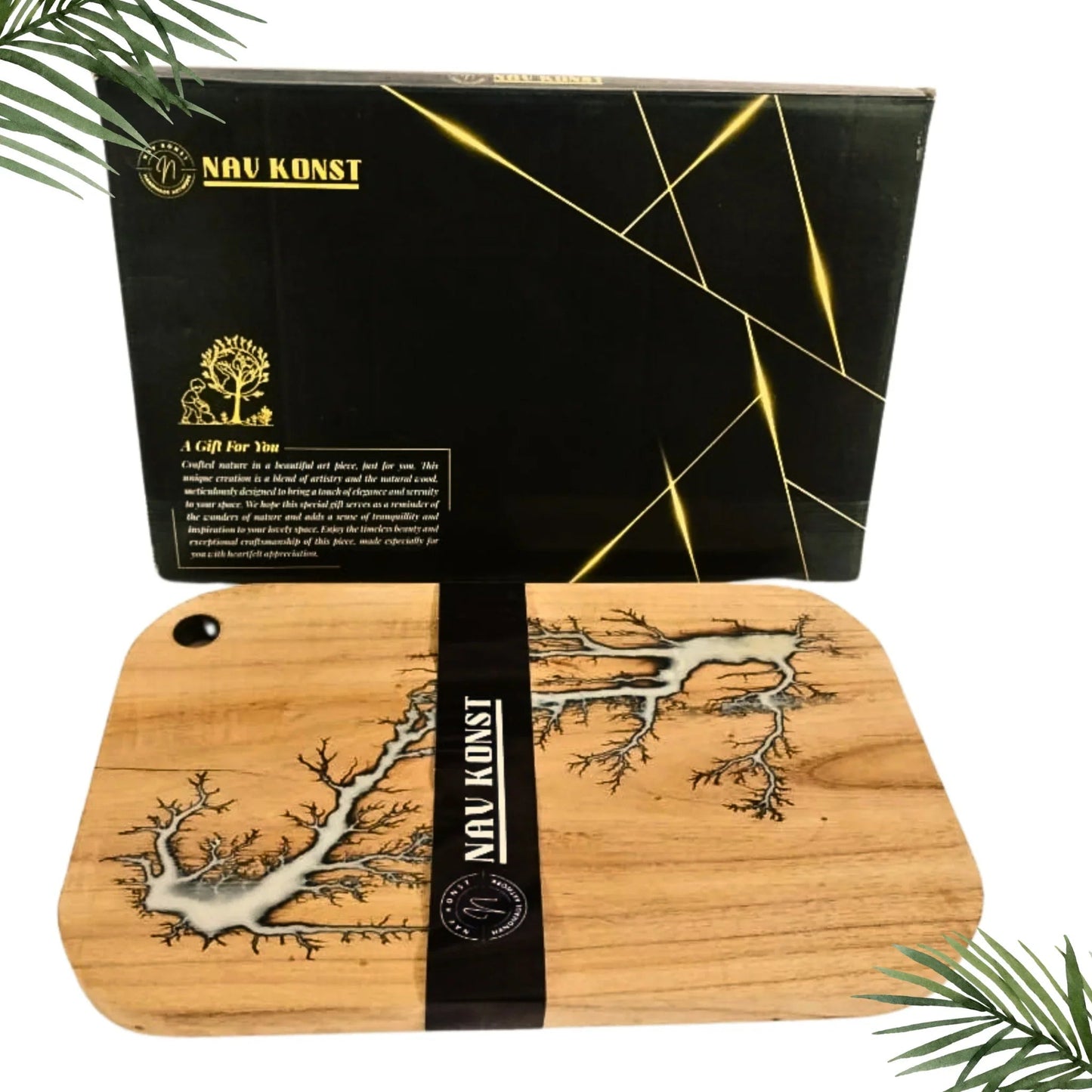 Resin epoxy wood Cutting boards - Nav Konst