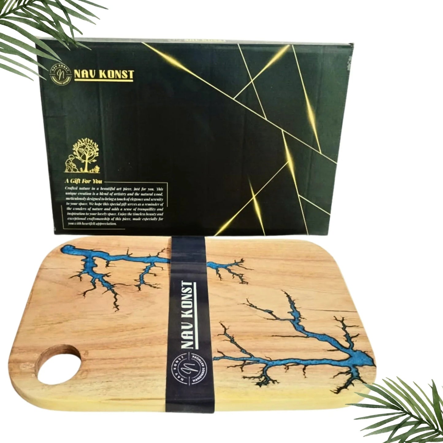 Resin epoxy wood Cutting boards - Nav Konst