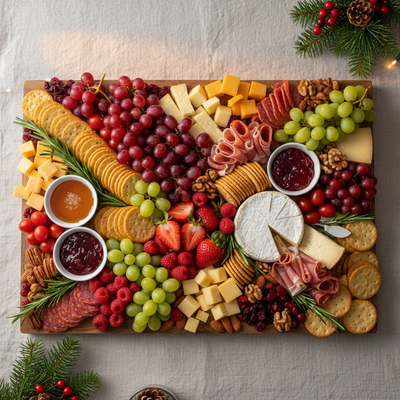 Christmas Charcuterie Board Ideas: Festive Design Holiday Entertaining