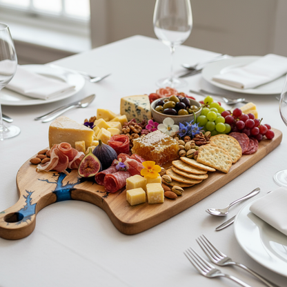 Luxury Fine Dining on Nav Konst Charcuterie Board
