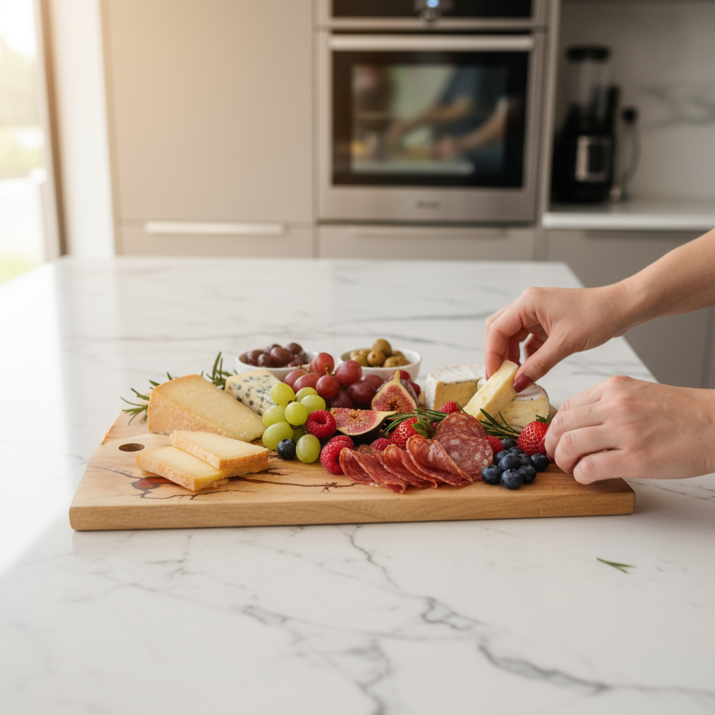 Red Fractal Board - Lifestyle Perfection