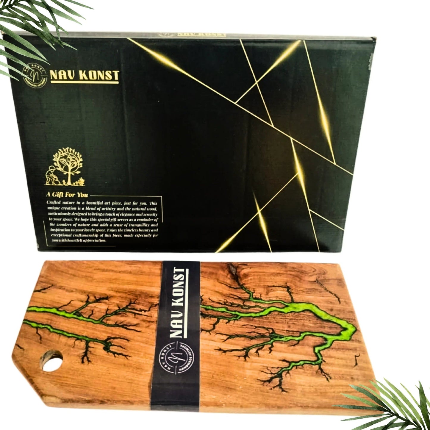 Resin epoxy wood Cutting boards - Nav Konst