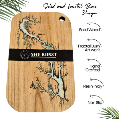 Resin epoxy wood Cutting boards - Nav Konst