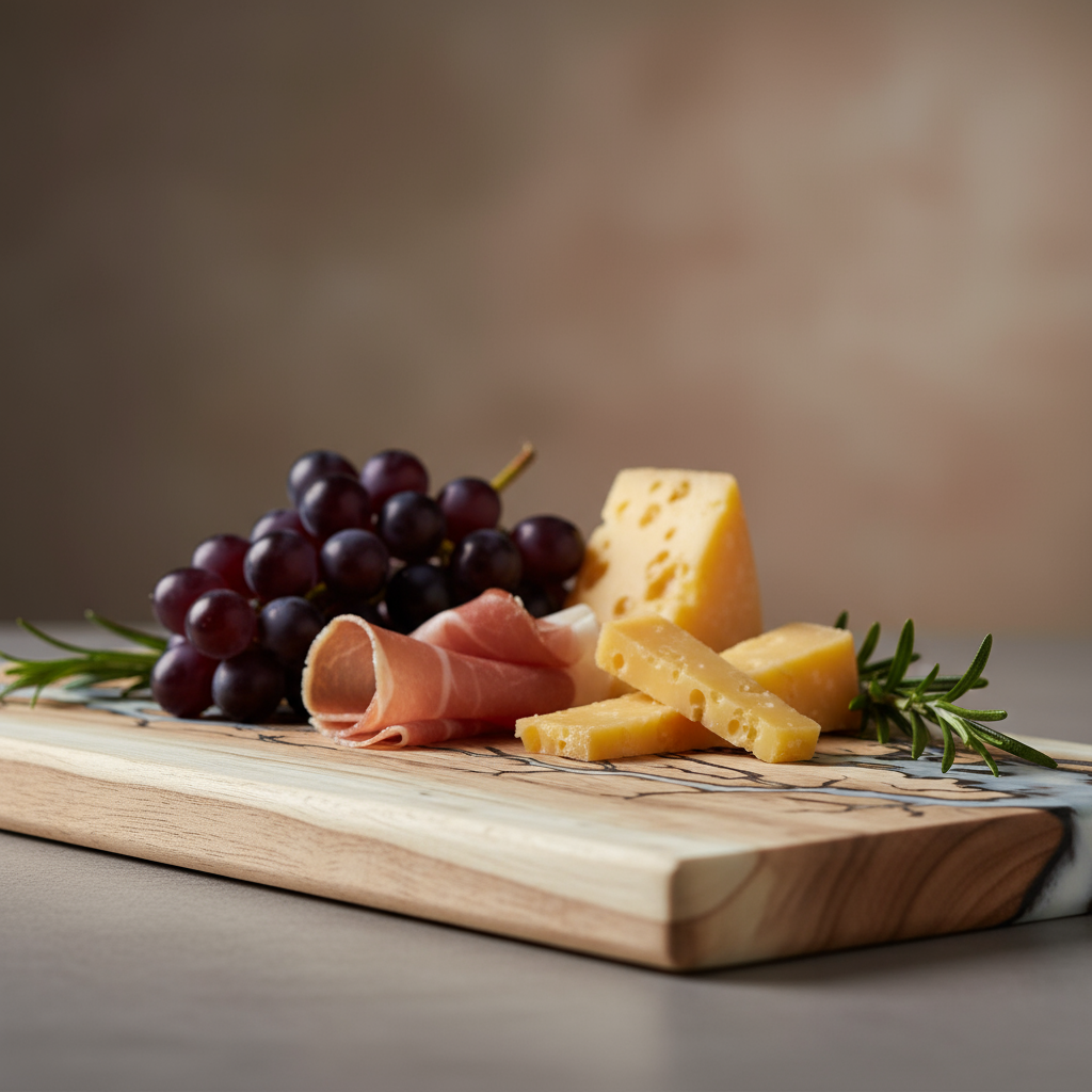 White Resin Board - Edge View