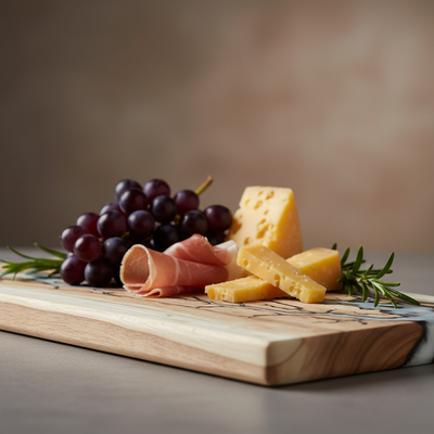 White Resin Board - Edge View