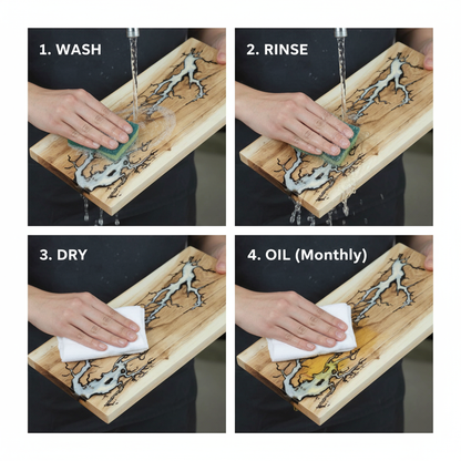 White Resin Board - Full Frame