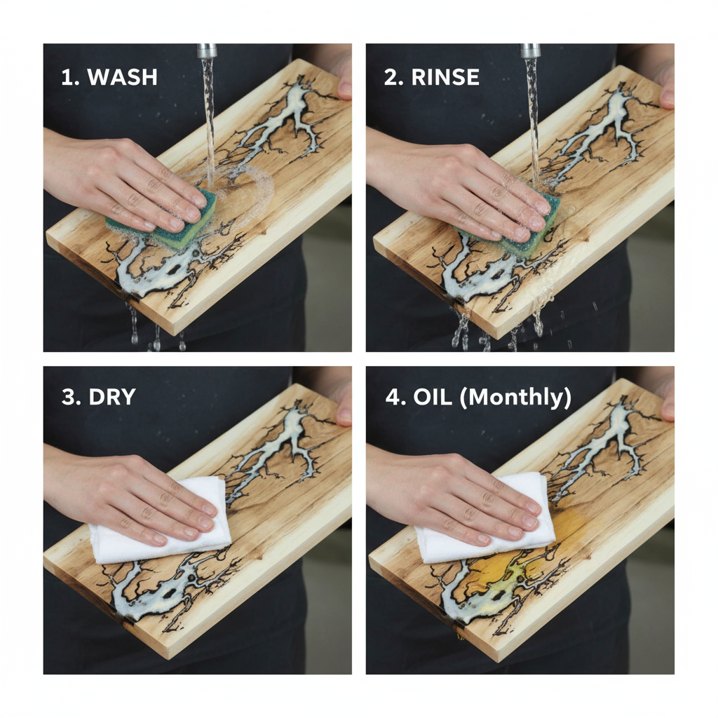 White Resin Board - Full Frame